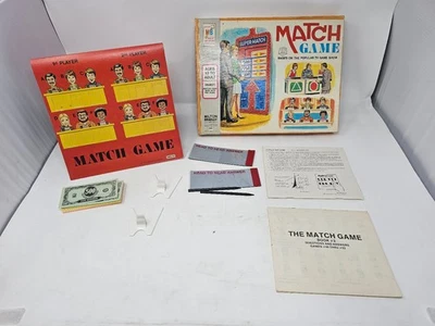 Match Game Milton Bradley Board Game 2 Players Ages 10+ Vintage 1974 - Image 1 of 4
