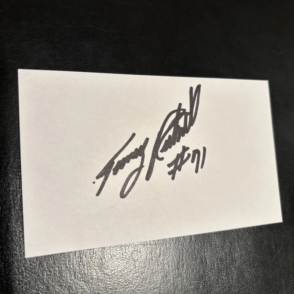 Tom Ricketts (Pitt G/T) ‘89 Pittsburgh Steelers, Colts, Chiefs & Saints - Image 1 of 1