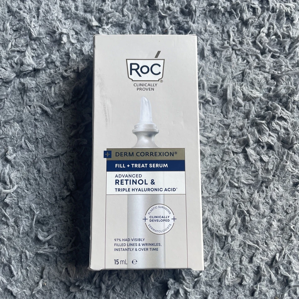 RoC Derm Correxion Fill + Treat Serum Advanced Retinol & Triple HA 15ml NEW - Image 1 of 1