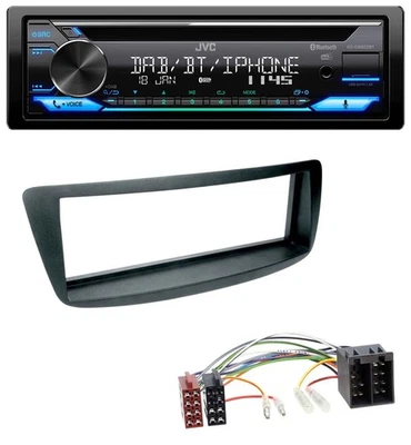 JVC Bluetooth MP3 USB DAB CD Autoradio für Citroen C1 Peugeot 107 (05-14) - Bild 1 von 4