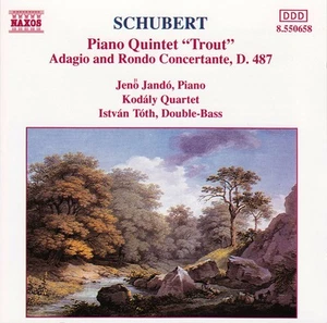 Schubert - Piano Quintet "Trout" / Adagio And Rondo Concertante, D. 487, (CD) - Foto 1 di 1