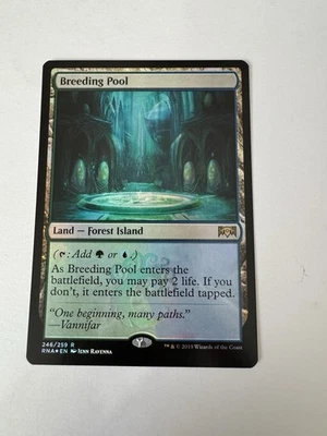 Magic The Gathering Breeding Pool  246/259 FOIL - Image 1 of 4