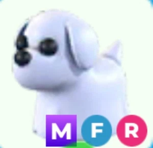 Adopt Me - MFR GHOST DOG (FLY Ride) SAME DAY DELIVERY!! - Photo 1/1
