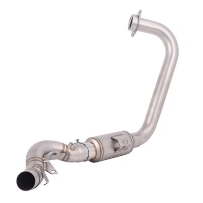 Front Link Pipe Exhaust Muffler Header Pipe For Triumph Speed 400 2023-2025 - Изображение 1 из 4