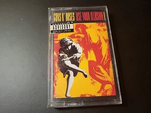 Guns N Roses - Use Your Illusion I & 2 Cassette Tape Vintage 1991 Hard Rock - Picture 1 of 14