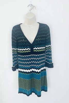Star by Julien Macdonald Chevron Knit Dress - Size 12 - Image 1 of 4