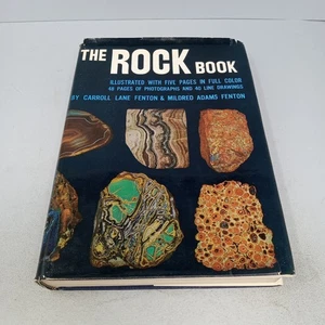 The Rock Book: 1940 Doubleday HC by Carroll Lane Fenton & Mildred Adams Fenton - Imagen 1 de 24