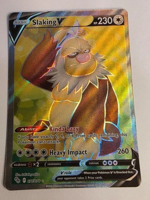 Slaking V (Full Art) 077/078 Pokémon GO Holo - Image 1 of 4