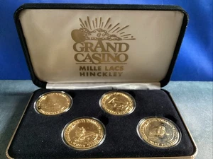 Grand Casino 2000 Series Wildlife Token Set Animal Collector Round Coins - L#GC104 - Bild 1 von 5