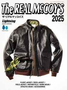 THE REAL MCCOYS 2025 Japan Fashion Magazine Vintage Leather Jacket Boots Cap F/S - Imagen 1 de 3