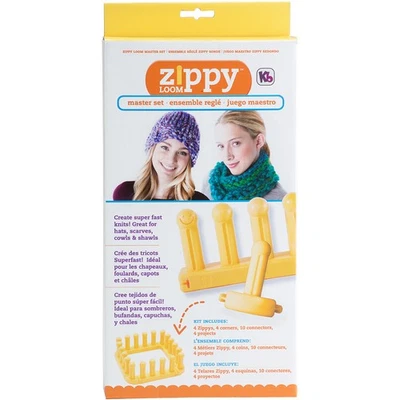 Authentic Knitting Board Zippy Master Loom Set- - KB6675