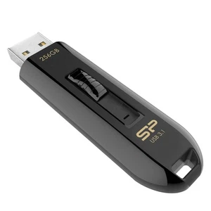 Silicon Power 256 GB USB Flash Drive, B21 Blaze, USB3.1, Retractable Connector, - Picture 1 of 8