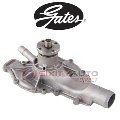 Gates Engine Water Pump for 1962-1966 Buick Wildcat 6.6L 7.0L V8 - Coolant hs Foto 1 de 4