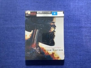 The TERMINATOR 40th Anniversary Limited Edition Steelbook 4k Ultra HD + Blu Ray - Picture 1 of 2
