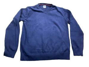 GAP KIDS size XXL Boys Navy Blue V-Neck Pullover Sweater Long Sleeve - Picture 1 of 6