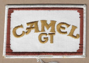 Camel GT 4 3/4" Wide by 3" Tall Sew On Embroidered Patch - Picture 1 of 2