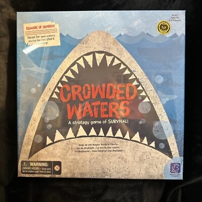 Crowded Waters: A Strategy Game of Survival Best Toy Award! Brand New - Sealed - Image 1 of 4