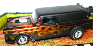 Ford Ranchero 1957 1/18 (IB 36) "personalizado "" Road Legends entrega por mensajería - Imagen 1 de 13