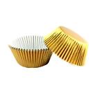 Foil Baking Cups Cupcake Wrappers Muffin Liners, Standard 200 Count (Gold)