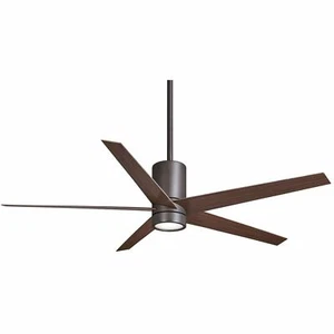 Minka Aire Symbio 56 in. LED Indoor Oil Rubbed Bronze Ceiling Fan with Remote - Picture 1 of 6