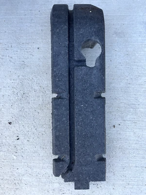 1998 MERCEDES-BENZ S320 W140 FRONT BUMPER COVER IMPACT BAR FOAM ABSORBER LEFT - Image 1 of 3