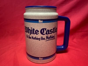 Vintage White Castle "Its Like Nothing Else Nothing" Travel Mug Thermos - Picture 1 of 7