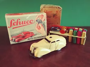 1930er Schuco 3000 Fernlenk Auto Blechspielzeug Tin Toy mit OVP - Bild 1 von 14
