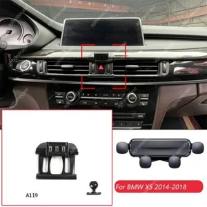 Phone Holder Mount For BMW X5 F15 2014-2018 Dashboard Air Vent Phone Stand Kit - Imagen 1 de 9