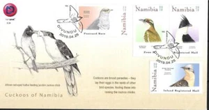 Namibia, 2019 cucos de namibia ilustrados FDC, - Imagen 1 de 1