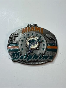 Miami Dolphins 1997 Lone Star Siskiyou Vintage Buckle Limited Edition RARE - Picture 1 of 6