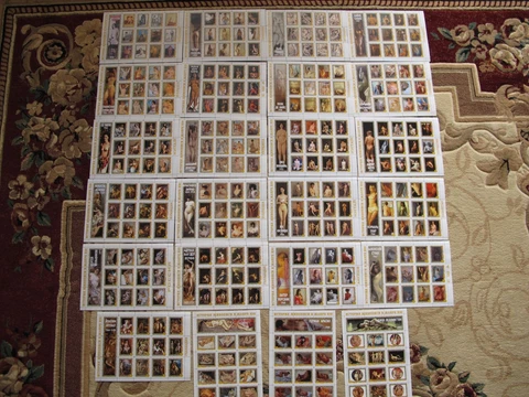 Lot 24 stamps  History of Nude Painting    Stamp Sheet  2019  #11 L Cover