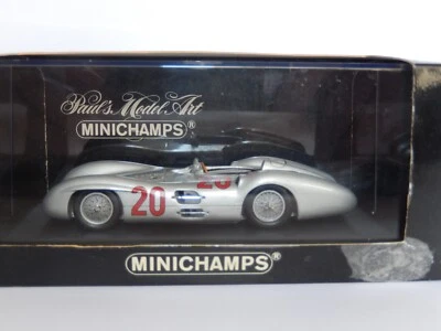 MERCEDES W196 GP DE FRANCE 1954 KING MINICHAMPS 1:43 1er - Photo 1/3