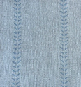 ANDREW MARTIN CURTAIN FABRIC DESIGN Nile 3.6 METRES POWDER LINEN BLEND - Picture 1 of 5