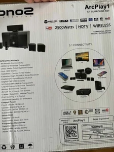 Brand New unopened Sonos ArcPlay 1 5.1 Surround Sound System - Picture 1 of 2