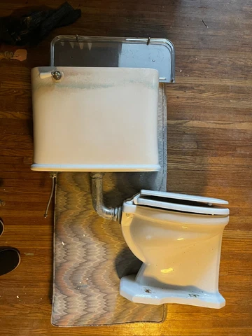 Antique Victorian Toilet (from 1910 Home) Cover