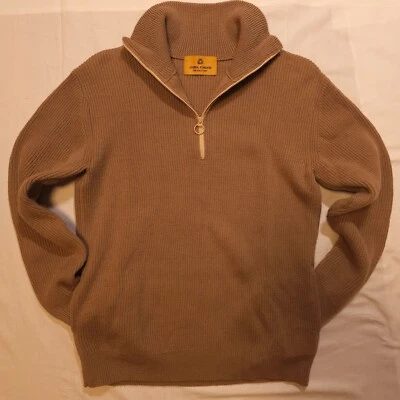 NWOT Journal Standard Made in Japan Rib Knit Side Pocket 1/2 Zip Sweater Medium - Image 1 of 4