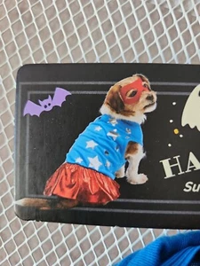 Pet Halloween Hoodie Super Hero X-small - Picture 1 of 4