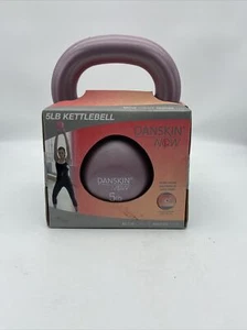 Danskin Now para mujer 5 libras recubierto de plástico entrenamiento con pesas rusas entrenamiento de fuerza con DVD - Imagen 1 de 5