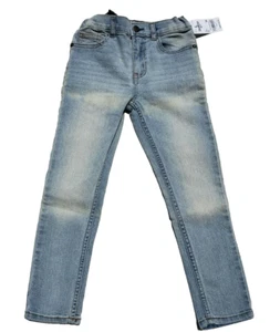 New Boys OshKosh Bgosh Jeans Size 6 Skinny Light Wash - Picture 1 of 5