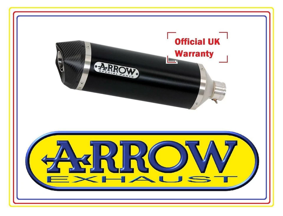 Arrow Exhaust Maxi RACETECH Aluminium Dark CARBY Cup Hom BMW F800 GS 2008 08