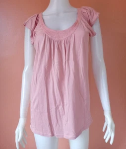 TSUMORI CHISATO FLUTTER SLEEVES TOP PINK SIZE 2 - Picture 1 of 5