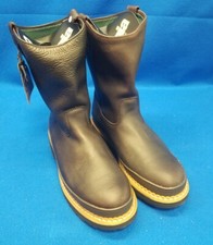 GEORGIA BOOT G4374 Wellington Boot, 10, Wide, Brown, Steel