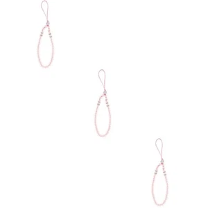 3 Pack Mobiltelefonseil Hängen Teile Damen Anti-Rutsch-Telefonkette - Zdjęcie 1 z 12