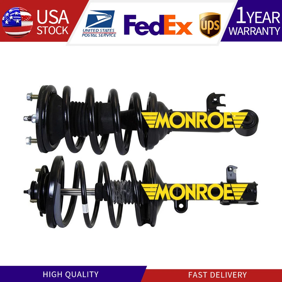 Amortiguadores de puntales delanteros Monroe OEM para Toyota Tacoma 2005-2015 2,7 L 2x2 con garantía Foto 1 de 3