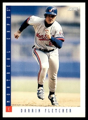 1993 Score Darrin Fletcher Montreal Expos #216 - Image 1 of 2