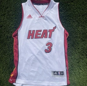 Dwyane Wade Miami Heat Swingman Jersey “White” Youth M 10/12 Brand New W/ Tags - Picture 1 of 2