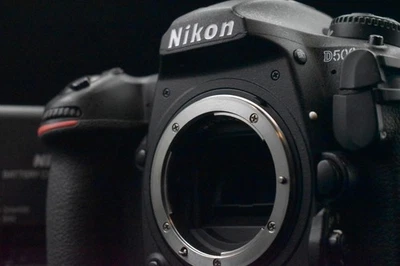 [Deber pagado en EE. UU.] Cuerpo de cámara digital Nikon D500 20,9 MP SLR de JAPÓN 7901 Foto 1 de 4