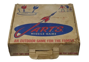 Jarts 1960s Missle Game Lawn Game Empty Box - Picture 1 of 14