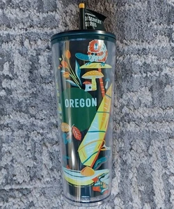 Starbucks Discovery Series OREGON - Venti 24oz Cold Cup Travel Tumbler - NEU/NWT - Bild 1 von 3