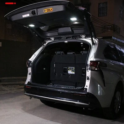 Luz LED para puerta trasera maletero iluminación de techo para Toyota Sienna 2021 2022 2023 2024 Foto 1 de 4